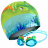 Детские очки шапка сумка для плавания дино