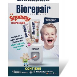 Детские зубные пасты Biorepair с диспенсером