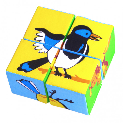 Кубики птицы